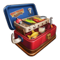 Red tackle box